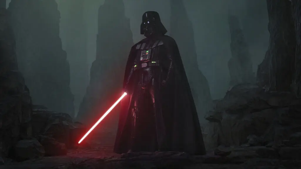 Darth Vader in the Disney+ series Obi-Wan Kenobi