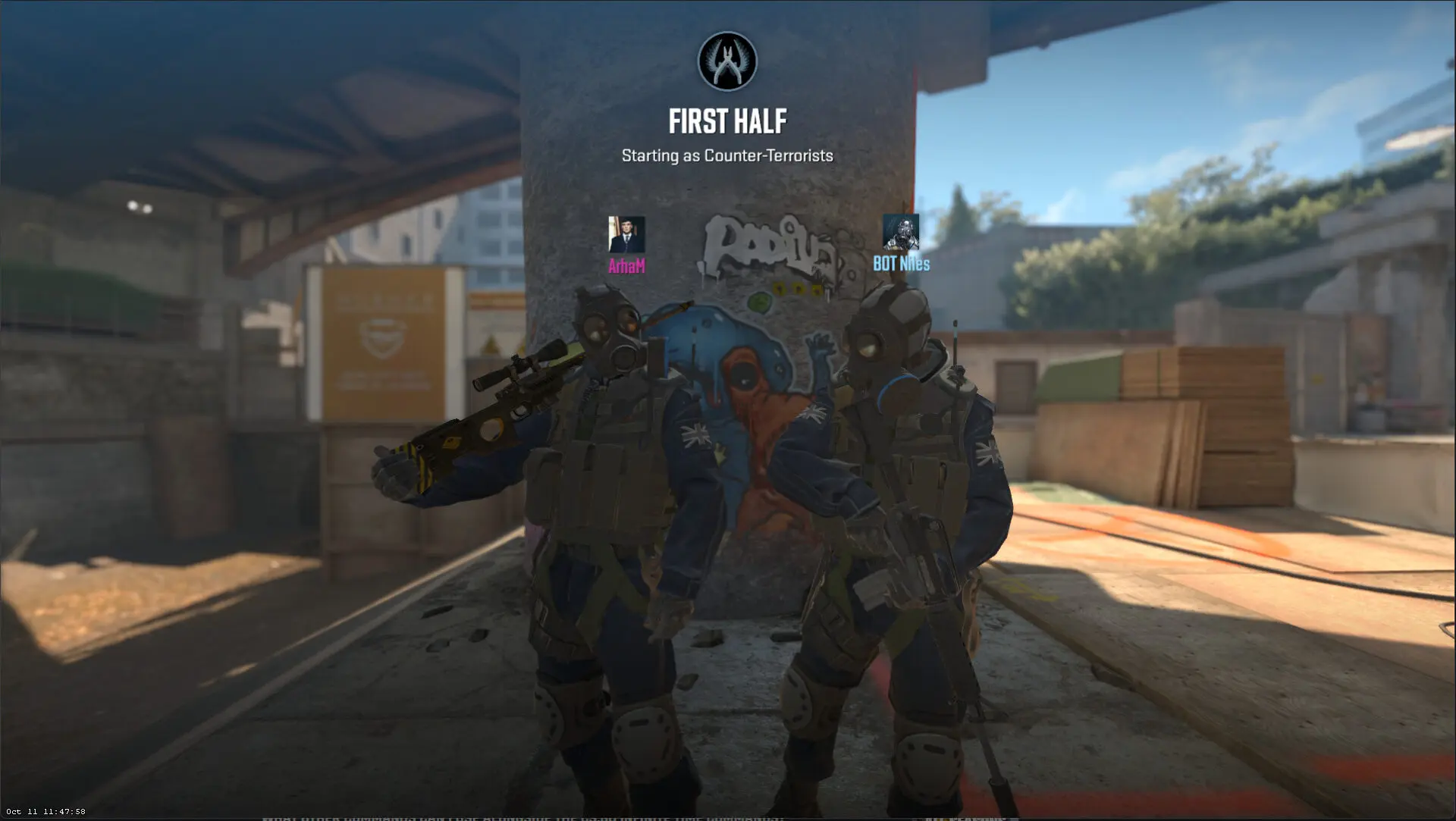 Teams consist of only 2 players in Wingman mode.