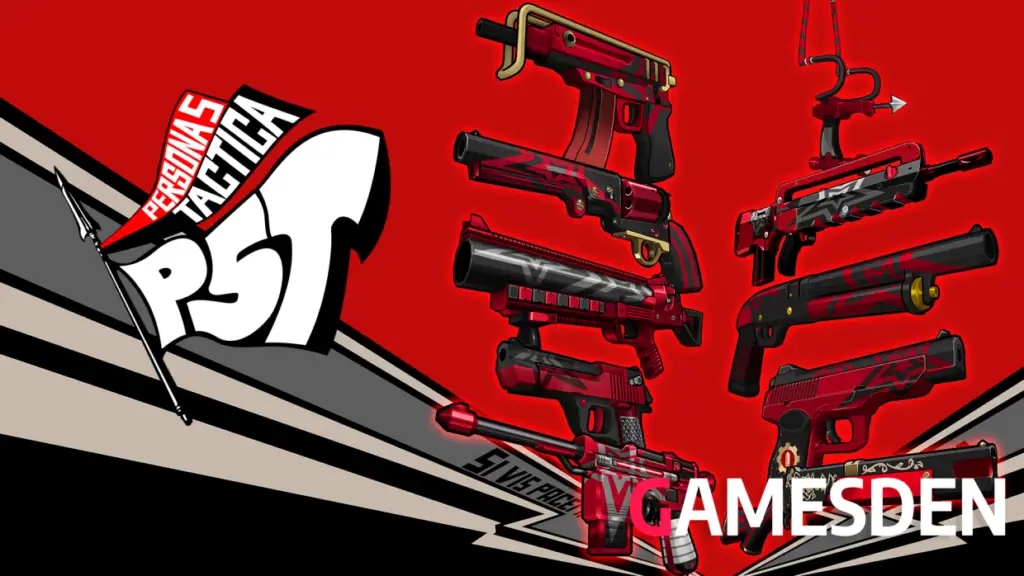 Persona 5 Tactica Weapon Pack.