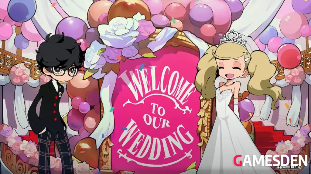 Joker marrying Ann.