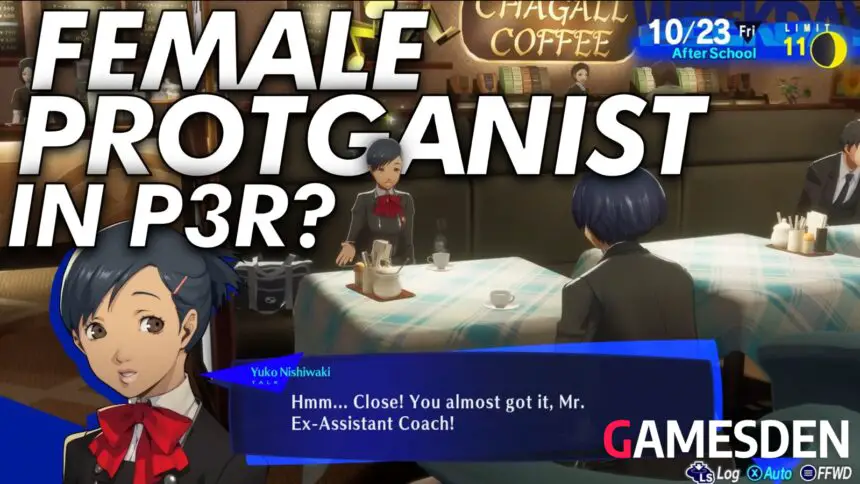 Will Persona 3 Reload have a female protagonist?