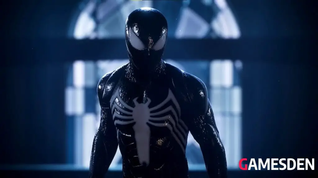 Peter Parker with symbiote suit.