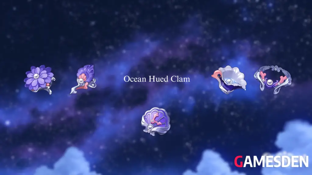 Ocean-Hued Clam