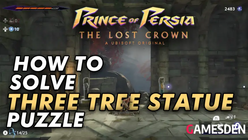 How to solve the Three Statues puzzle in Prince of Persia: The Lost Crown.